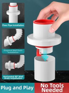 TAOSHI | Anti Odor Floor Drain Stop Valve