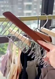 Móc Gỗ Treo Đồ Lót Quần Áo Tất Vớ Cà Vạt