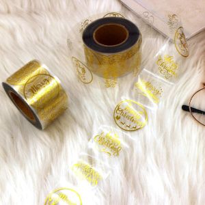 สติกเกอร์เกล็ดหิมะเมอร์รี่คริสต์มาส5000ชิ้นป้ายปิดผนึกของขวัญคริสต์มาสสำหรับถุงขนมกล่องซองจดหมายตกแต่งงานรื่นเริงการ์ดปาร์ตี้