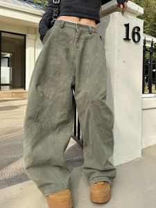 Quần Ống Rộng Dáng Rộng Cổ Điển Của Necoyep Dành Cho Nam Và Nữ Mùa Xuân Thu Quần Dài Thoải Mái Rộng Rãi Phong Cách Công Sở