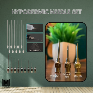 Hypodermic Needle and Blunt Tip Stainless Set