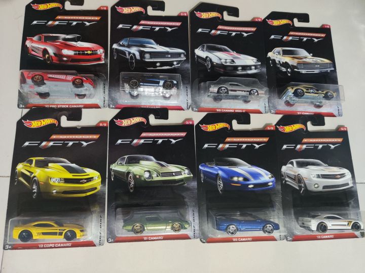 Hot wheels camaro 50th anniversary set on sale