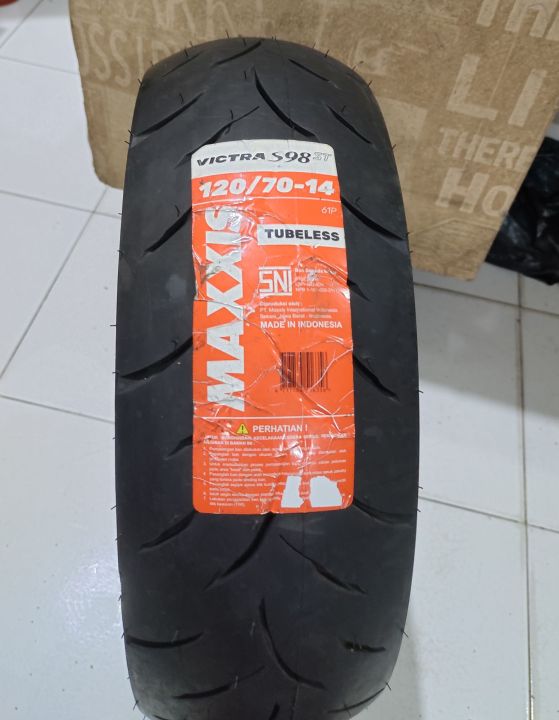 Ban Maxxis 120 70 - 14 Victra S98 ST Tubeless