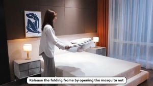 Two Door Mosquito Tend Full Cover Mosquito Net Bed Kelambu Dewasa Queen King Kelambu khemah 蚊帐