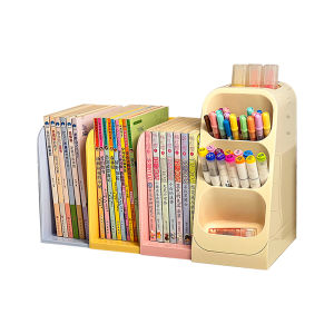 WEIAI | Book Organizer Shelf Desk Student Desk Classification Mobile Childrens Layered Study Table Bookshelf