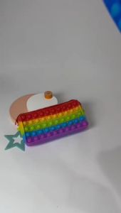 BOS Kotak Pensil Pop It/Kotak Pensil Mainan/Pencil Case Pop It/Education Toys