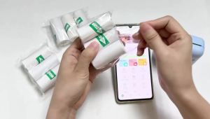 30 Cuộn/gói Giấy Nhiệt Trắng 57X25 Mm Miếng Dán Cho Hóa Đơn Hình Ảnh In Tức Thì Tương Thích Với Máy Ảnh Trẻ Em Giấy In Ảnh Marklife