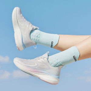 Qiaodan Speed LITE Women Running Shoes Rebound Shock Absorption Breathable Anti-Slip Sports Sneaker XM26240205