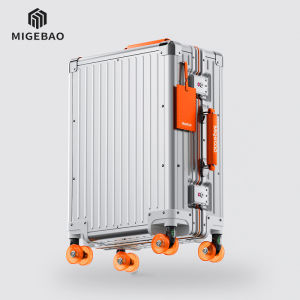 MIGEBAO | Aluminum-magnesium alloy Super-lightweight 20-inch Cabin Luggage with Password Lock