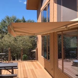 Awning Gulung Kanopi Lipat Kanopi Buka Tutup Manual Automatic 15 Meter Bahan Kain Premium Bergaransi Free Survey dan Konsultasi