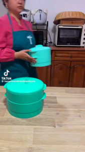 Tupperware รุ่น หม้อนึ่ง รังผึ้ง steam it Tupperware (เลือกสี)