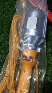 โคมไฟ ขั่วไฟแบบเซรามิค ไฟสนามโคมไฟส่องสว่างแบบแขวนได้และสวิตซ์ปิดเปิดโคมไฟ โคมไฟช่างซ่อม โคมไฟอเนกประสงค์