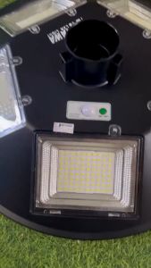 Đèn Năng Lượng Mặt Trời Kitawa Hình Đĩa Bay UFO 200W - UF1200 (24.000 mAH)