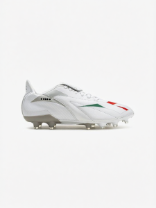 Men Spring FG Long Spikes Italy-made Stable Support Flip Cover Football Shoes