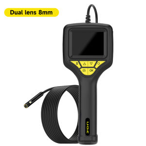 Handheld Endoscope 2.8IPS Screen Autofocus Camera Single Dual Triple Lens Car Inspection Borescope Removable Battery TakePhoto