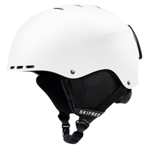 SKIFREE | Ski Helmet with Integrated Goggles for Women and Kids