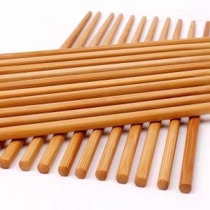 28cm Bamboo Chopsticks Non-Toxic No Paint No Wax High Temperature Resistant for Restaurant Dining Home Use Hot Pot Chopsticks