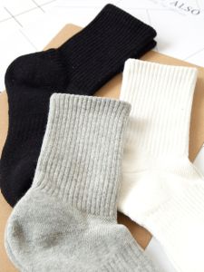 Cotton Sports Men Socks Thick Towel Bottom Ankle Socks Half Pile Waist Female Middle Tube Socks Low-Top Neutral Stockings