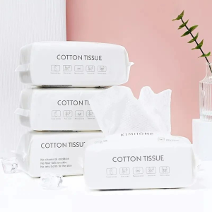 Big Cotton Soft 100pcs Disposable Face Wash Towel Beauty Salon Cleansing Face Wipe