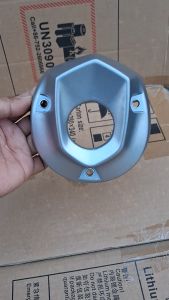 cover tutup moncong ujung knalpot belakang R15 V3 BK6 vixion new r 155 silver