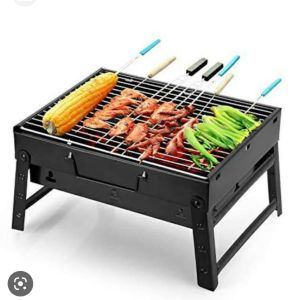 1 SET Panggangan Portable/Alat Pemanggang Portable Serbaguna BONUS  kipas kuas capitan