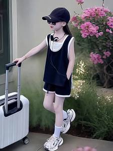 LIREGONGZHU | New Fashion Summer Girls Outfit