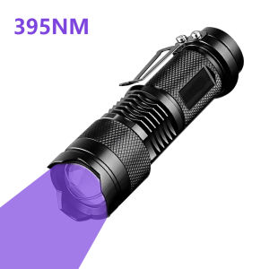 VASTFIRE | Đèn Pin LED Mini Có Thể Phóng To 365NM/395NM UV Đèn Pin Chống Nước Có Kẹp Đèn XPE 3 Chế Độ Điều Chỉnh Tiêu Cự Để Cắm Trại Câu Cá