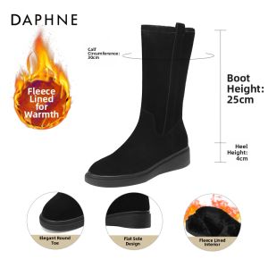 Daphne | Fur-Lined Thickened Snow Boots Warm Ankle Boot