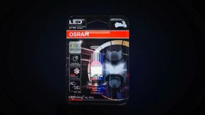 หลอดไฟ OSRAM หลอดไฟหน้า T19 หลอดโปรเจกเตอร์ AC/DC 13.5V | 5/6W (ไฟต่ำสีขาว/ไฟสูงสีเหลือง) สินค้าแท้ 100%