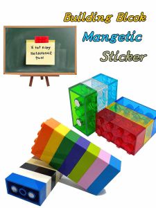 Đồ Chơi Khối Từ Tính Hạt Nhỏ 2X4 Tương Thích Với Đồ Chơi Xây Dựng Sáng Tạo Có Thể Đứng Lên Bàn Đạp Đồ Chơi Từ Tính Gắn Vào Tủ Lạnh