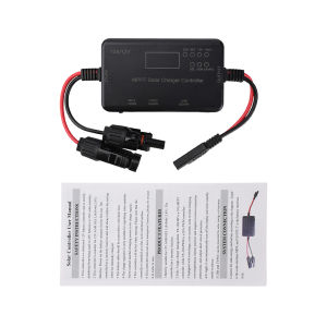 MPPT Solar Controller 12V 10A Solar PV Controller Suitable for Lead-Acid and Lithium Batteries For Lifepo Battery Type C