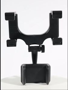 Giá đỡ kẹp điện thoại lên gương chiếu hậu xe Ô·tô - Xe hơi - Giá treo gương chiếu hậu - Xoay 360 độ chống rung