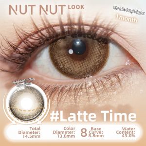 NUTNUT LOOK | Bright & Resilient Monthly Disposable Contact Lenses