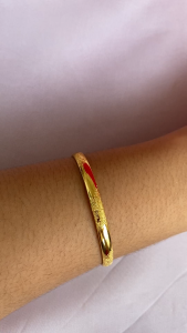 GELANG BANGLE WANITA MODEL TERBARU EMAS GOLD ANTI KARAT DAN LUNTUR GBX48 Bracelets