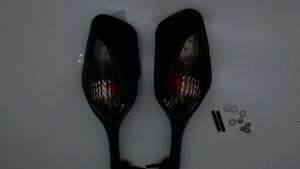 For Honda CBR1000RR CBR 1000 RR 2008-2016 2009 2010 201 A Pair of Motorcycle Rear View Side Mirrors with LED Turn Signal Light