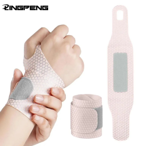 Fixed Spandex Sport Wrist Guard Wrist Sprain Tendonitis With Fastener Tape Wristband Ultra Thin Joint Brace Badminton Basketball