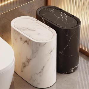YUANYI | Vintage Wooden Style Household Garbage Bin