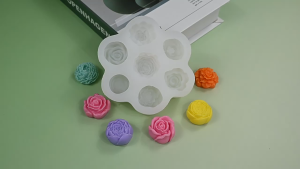 จัดส่งรวดเร็ว แม่พิมพ์ขนมซิลิโคน พิมพ์วุ้นซิลิโคนเค้ก รูปดอกไม้สวยๆ ทนความร้อน นึ่ง อบ ได้ สำหรับอาหารตกแต่งเค้ก