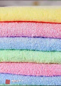 【MINYAK TAK MELEKAT】5 Pack Bamboo Fiber Kitchen Cloth ✨ | Oil-Free & Grease-Removing | Dish Cleaning Cloth