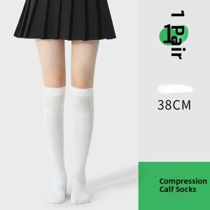 PRIMEET | High Pressure Slimming Women Socks Black Cotton