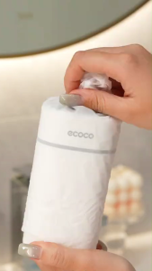 Bộ 3 món ECOCO - Hộp đựng bàn chải du lịch tích hợp bàn chải gấp gọn cốc súc miệng kèm kem đánh răng cao cấp thế hệ mới