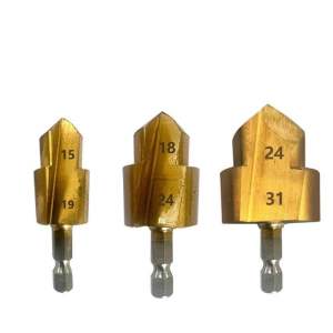 Bộ khoan ống nước Mũi khoan lắp ống nước mở lỗ PPR Đa chức năng 20/25/32 Mũi lục giác Mũi khoan ống nước