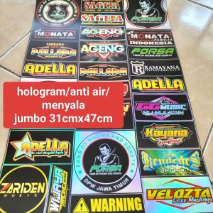 Stiker Orkes Dangdut | Stiker Forsa | Stiker Anti Air | Syiker Vynil | Stiker Pack