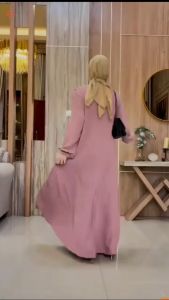 Gamis Asahy Dress Wanita: Pakaian Busui Friendly & Berkualitas Premium