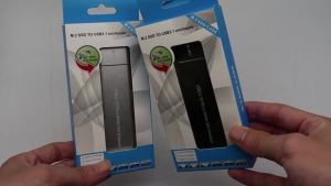 T.F.SKYWINDINTL(TFSKYWINDINTL) | M.2 NVMe SSD External Box USB 3.2 Gen2 10Gbps Aluminum Housing suitable for M.2 2230/2242/2280 NVMe PCIe SSD