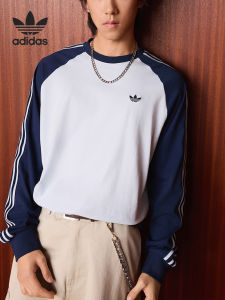 adidas | Vintage Classic Mens Round Neck Long Sleeve T-Shirt
