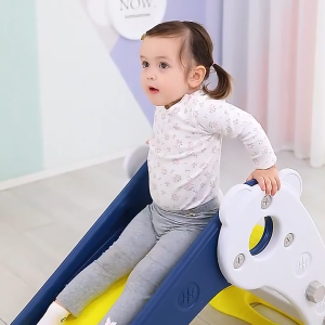 GooGoo Bird Little Frog Mini Foldable Children Slide Playground Indoor Home DIY Kids Slide Toys For Kids Papan Gelongsor