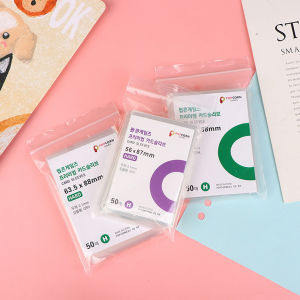 50 Lembar Popcorn Sleeve Photocard Binder Inner Sleeve Photocard Kpop Pelindung Photo Card Fotocard Blackpink BTS ARMY TWICE NCT