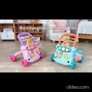 #Readystock Baby Walker Toddler pejalan kaki bayi Learning Walker Music Toys Water Tank Kids Play Toy Educational
