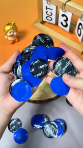 4U Miếng Vá Lốp Xe 32mm Vá Không Săm Set 50
